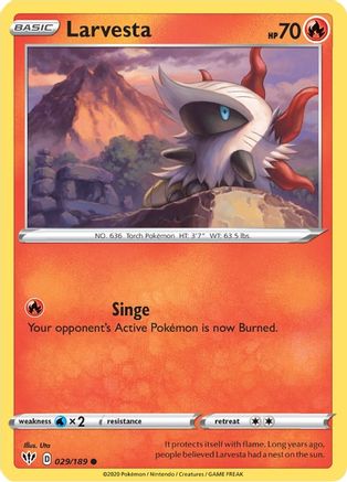 Larvesta (29) - Darkness Ablaze