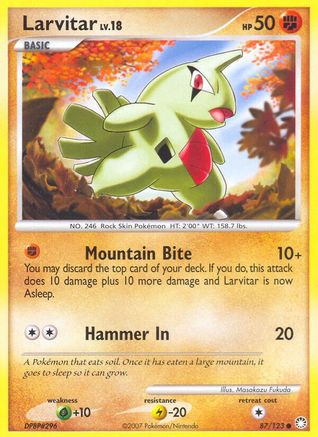 Larvitar (87) - Mysterious Treasures