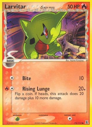 Larvitar (Delta Species) (73) - Delta Species