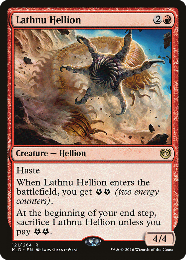Lathnu Hellion (121) - Kaladesh