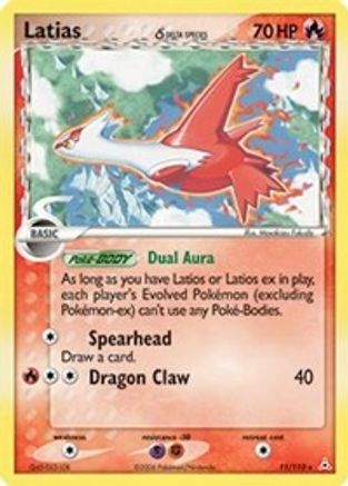 Latias (Delta Species) (11) Holofoil - Holon Phantoms