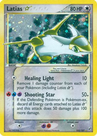 Latias Star (105) Holofoil - Deoxys
