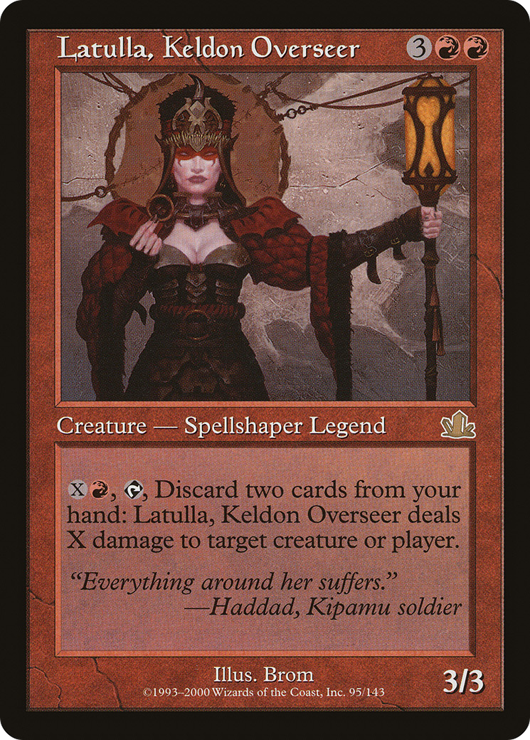 Latulla, Keldon Overseer (095) - Prophecy