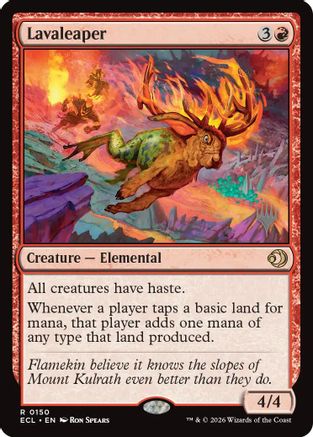Lavaleaper (Promo Pack) (150) Foil - Lorwyn Eclipsed