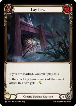 Lay Low (HNT236) Rainbow Foil - The Hunted
