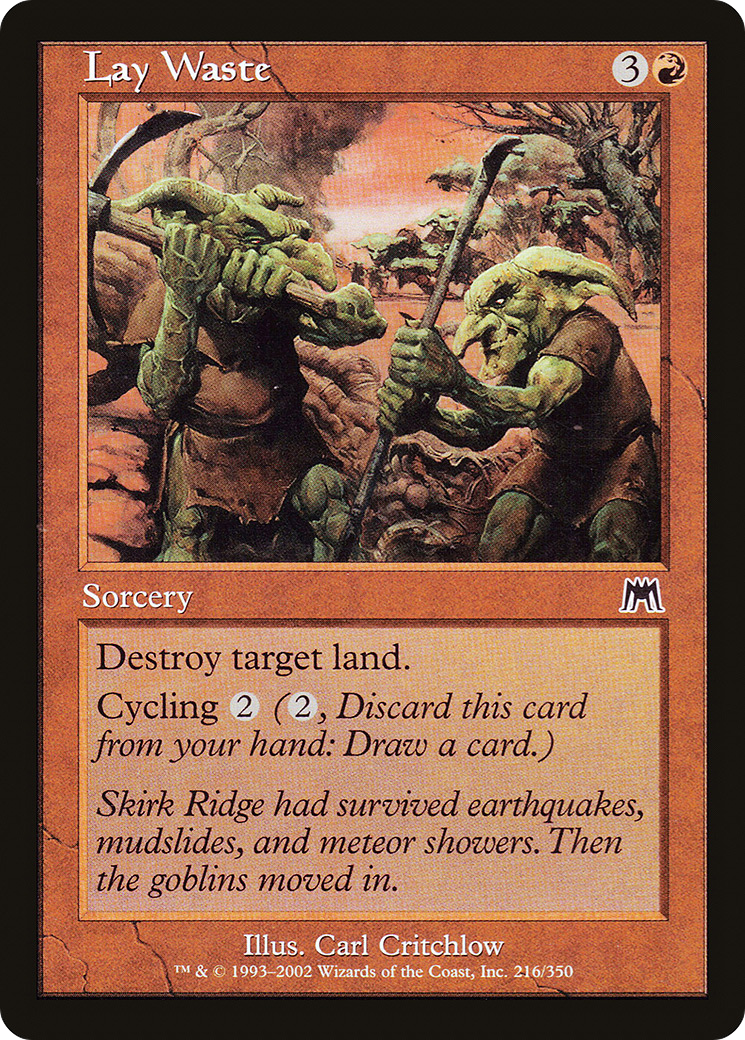 Lay Waste (216) - Onslaught
