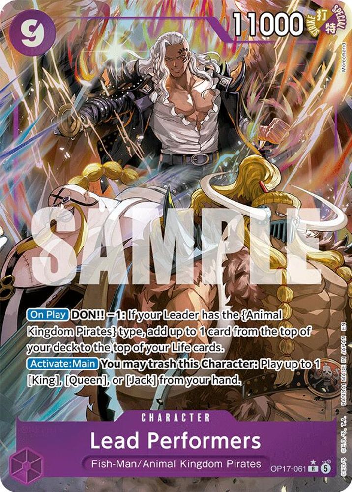 Lead Performers (Alternate Art) (OP17-061) Foil