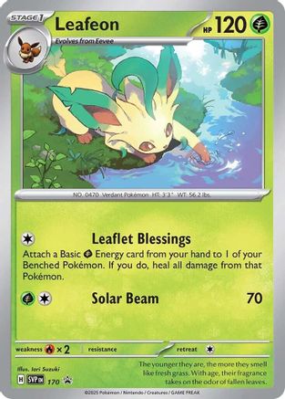 Leafeon (Cosmos Holo) (170) Holofoil - Black Star Promos