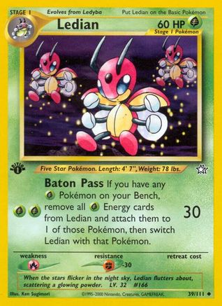 Ledian (39) (1st Edition) - Neo Genesis