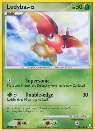 Ledyba (104) Reverse Holofoil - Legends Awakened