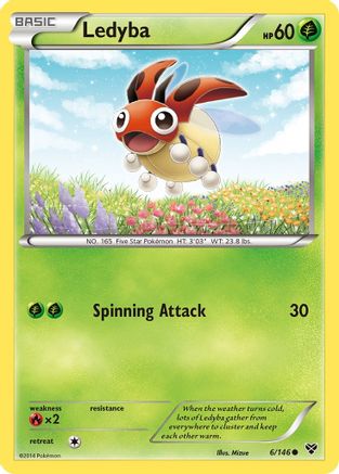Ledyba (6) - XY Base Set