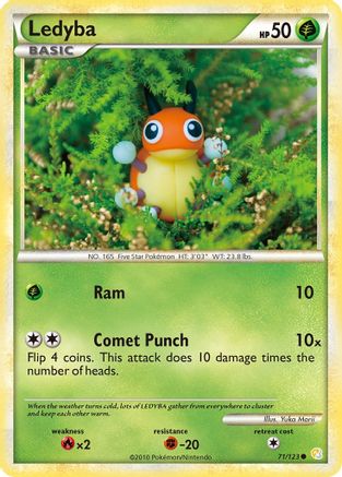 Ledyba (71) - HeartGold & SoulSilver