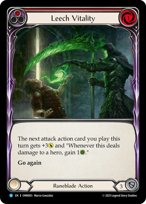 Leech Vitality (OMN093) - Omens of the Third Age