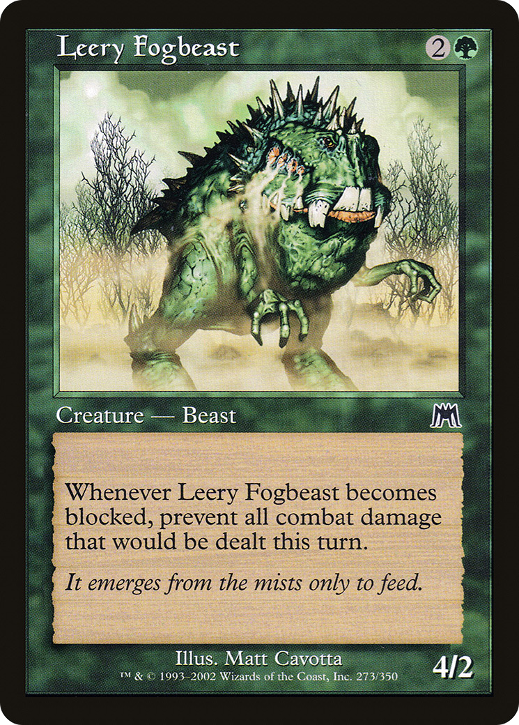 Leery Fogbeast (273) Foil - Onslaught
