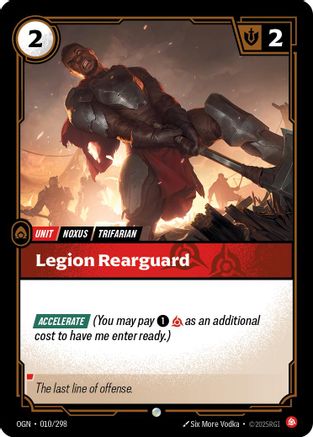 Legion Rearguard (010) - Origins