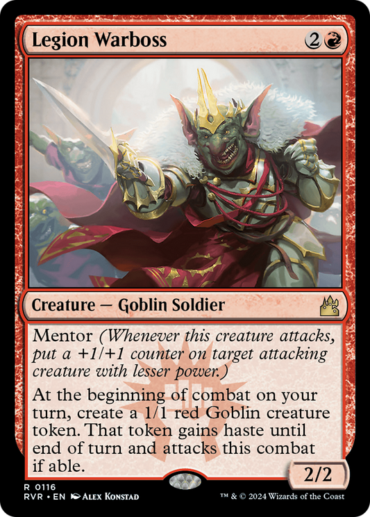 Legion Warboss (116) Foil - Ravnica Remastered