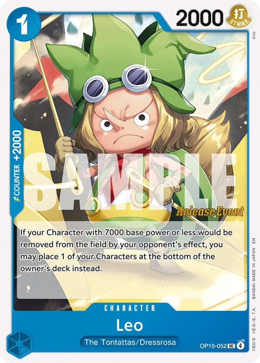 Leo (OP15-052) Release Event Cards