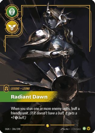 Leona – Radiant Dawn (Showcase) (306) Foil - Origins
