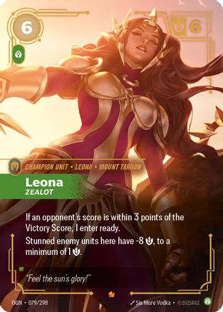 Leona – Zealot (079) Foil - Origins