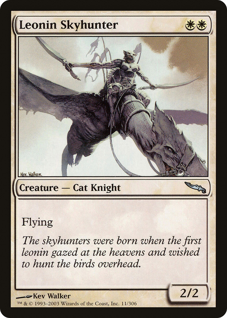 Leonin Skyhunter (011) - Mirrodin