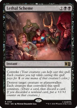 Lethal Scheme (157) - Commander: Marvel Super Heroes
