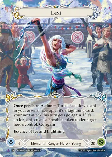 Lexi (Marvel) (PEN346) Cold Foil - Compendium of Rathe