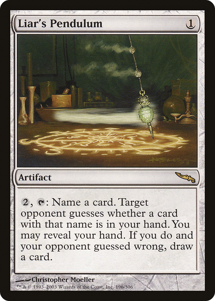 Liar's Pendulum (196) - Mirrodin