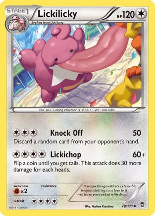 Lickilicky (79) Reverse Holofoil - Furious Fists