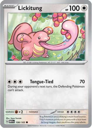 Lickitung (108) Reverse Holofoil - 151