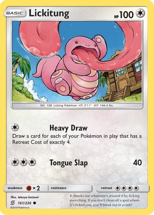 Lickitung (161) - Unified Minds