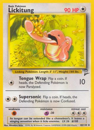 Lickitung (48) - Base Set 2