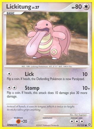 Lickitung (91) - Secret Wonders