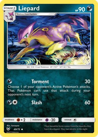 Liepard (49) - Shining Legends