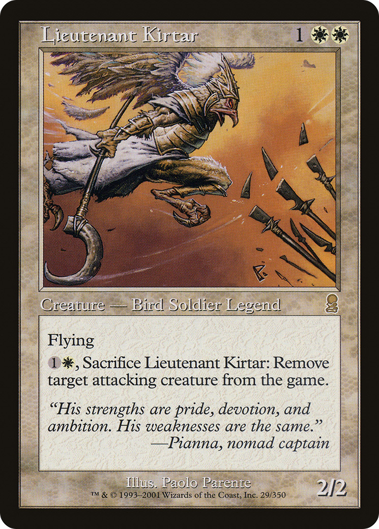 Lieutenant Kirtar (029) - Odyssey