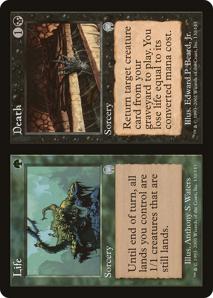 Life // Death (130) Foil - Apocalypse