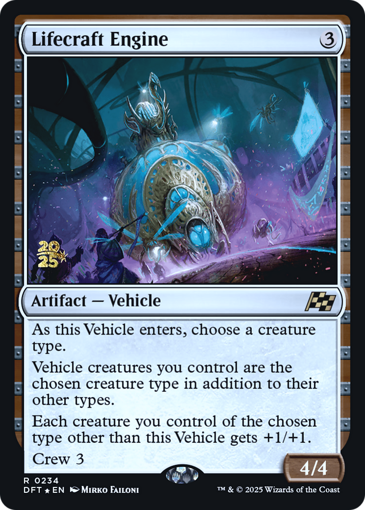 Lifecraft Engine (Prerelease) (234) Foil - Aetherdrift