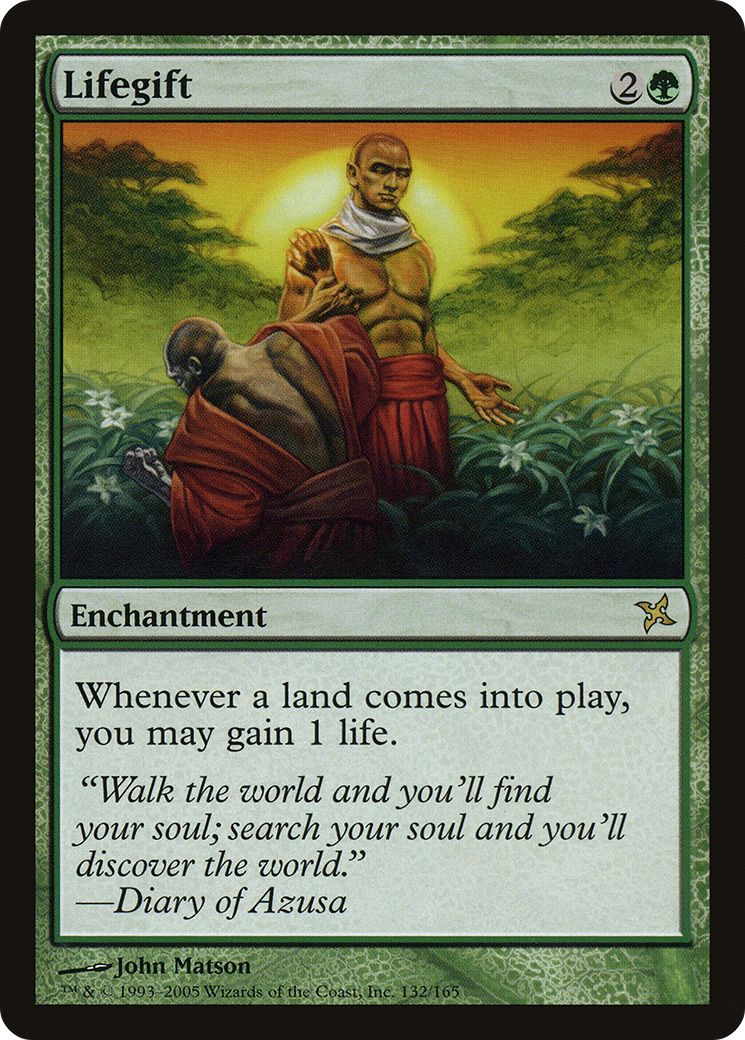 Lifegift (132) - Betrayers of Kamigawa