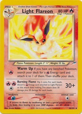 Light Flareon (46) (Unlimited) - Neo Destiny