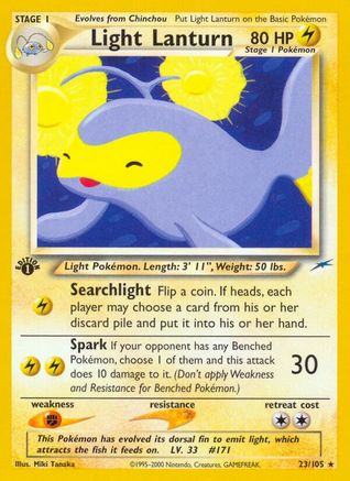 Light Lanturn (23) (1st Edition) - Neo Destiny
