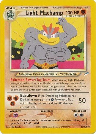Light Machamp (25) (Unlimited) - Neo Destiny