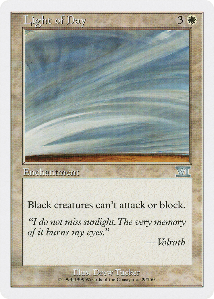 Light of Day (029) - Classic Sixth Edition