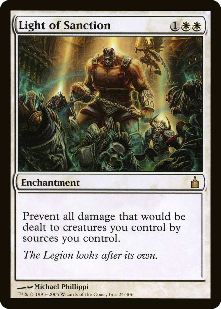 Light of Sanction (024) Foil - Ravnica: City of Guilds
