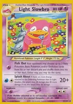 Light Slowbro (51) (Unlimited) - Neo Destiny