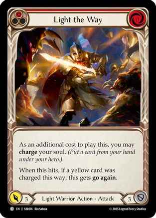 Light the Way (Red) (SBL016) - Silver Age