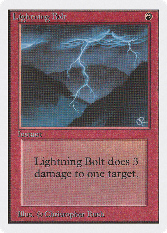 Lightning Bolt - Unlimited Edition