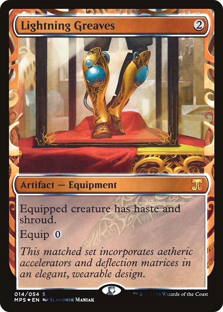 Lightning Greaves (014) Foil - Kaladesh Inventions