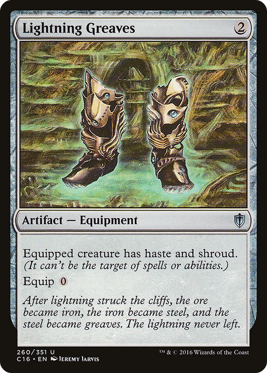 Lightning Greaves (260) - Commander 2016
