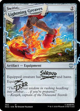 Lightning Greaves (382) - Secret Lair Drop Series
