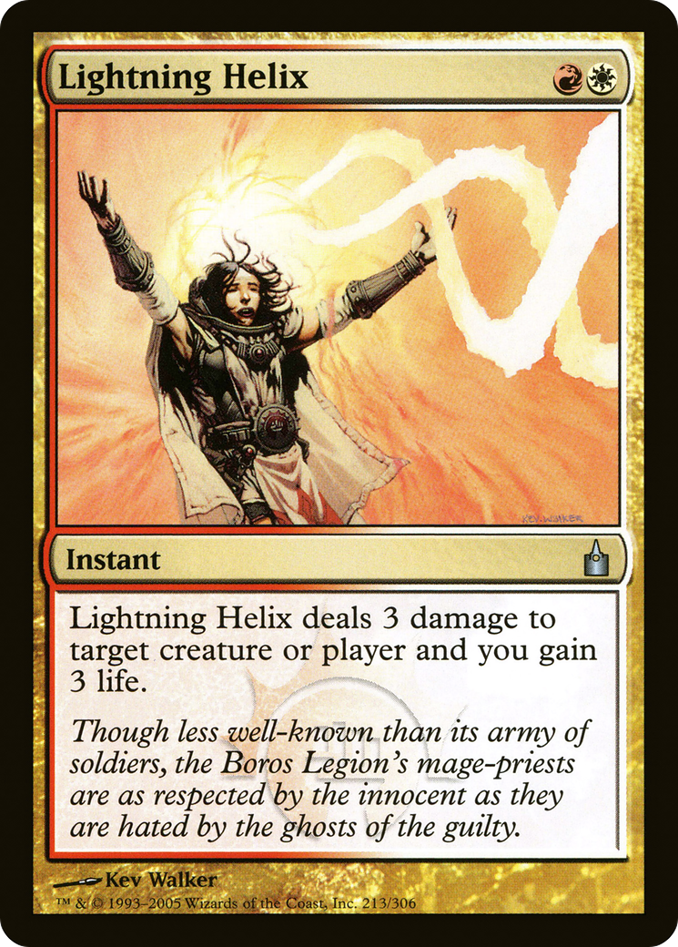 Lightning Helix (213) Foil - Ravnica: City of Guilds