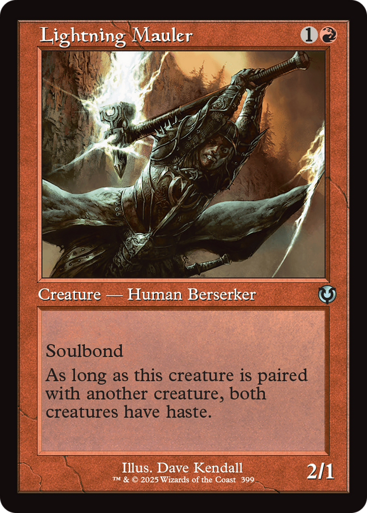 Lightning Mauler (Retro) (399) - Innistrad Remastered